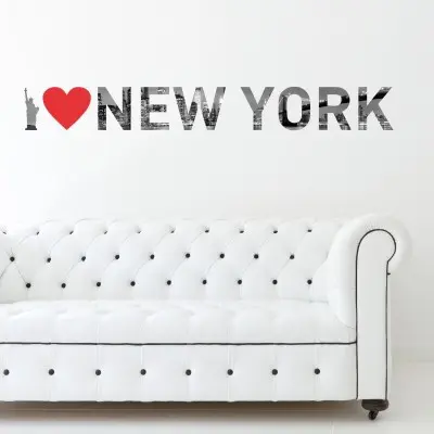 Adesivo Murale I love New York - Stickers Factory